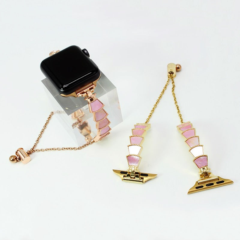 Pearl Apple Watch Band Woman