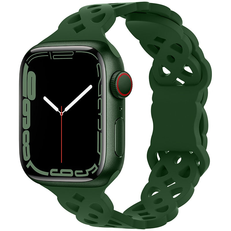 Silicone Strap Apple Watch Band
