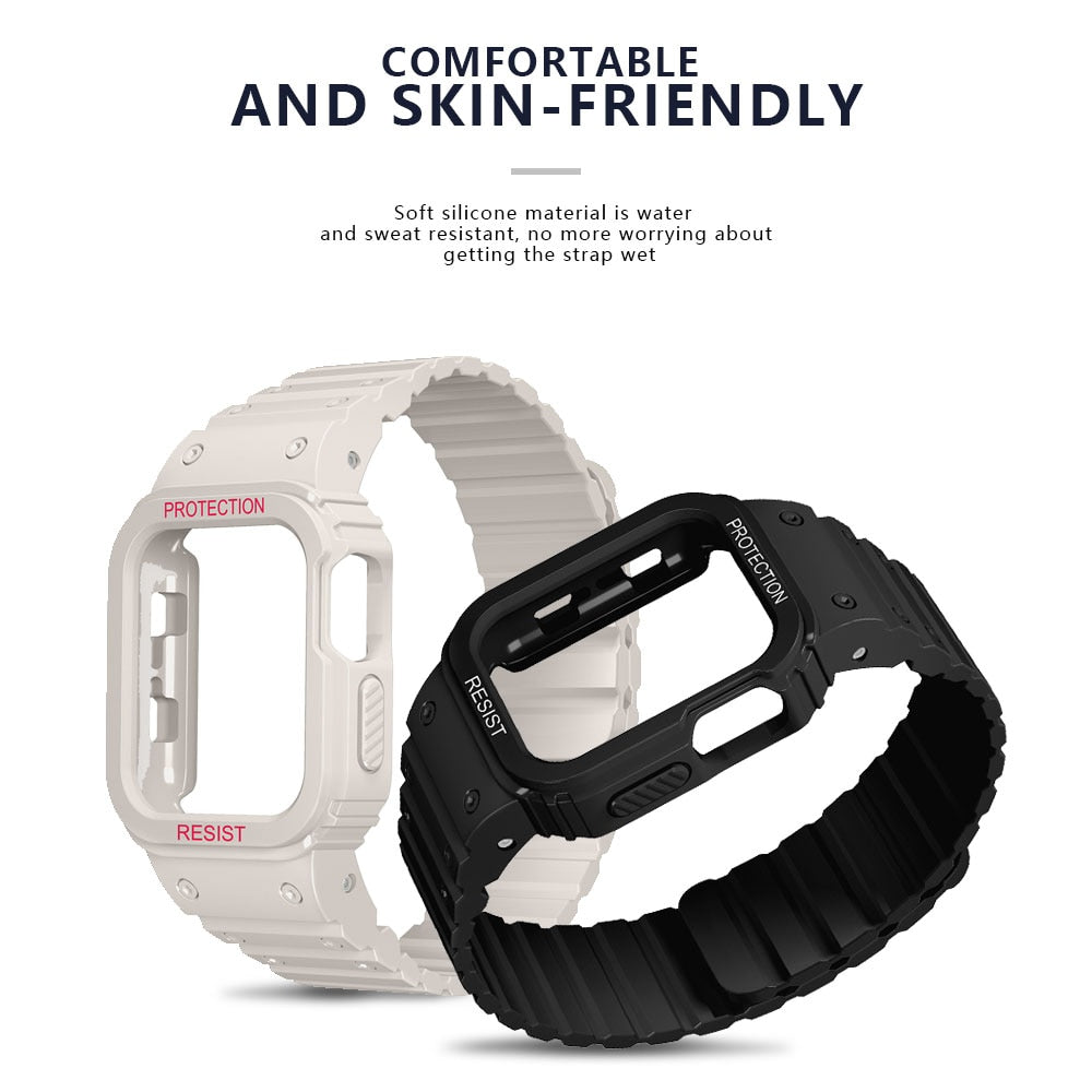 Magnetic Apple Watch Band + Case