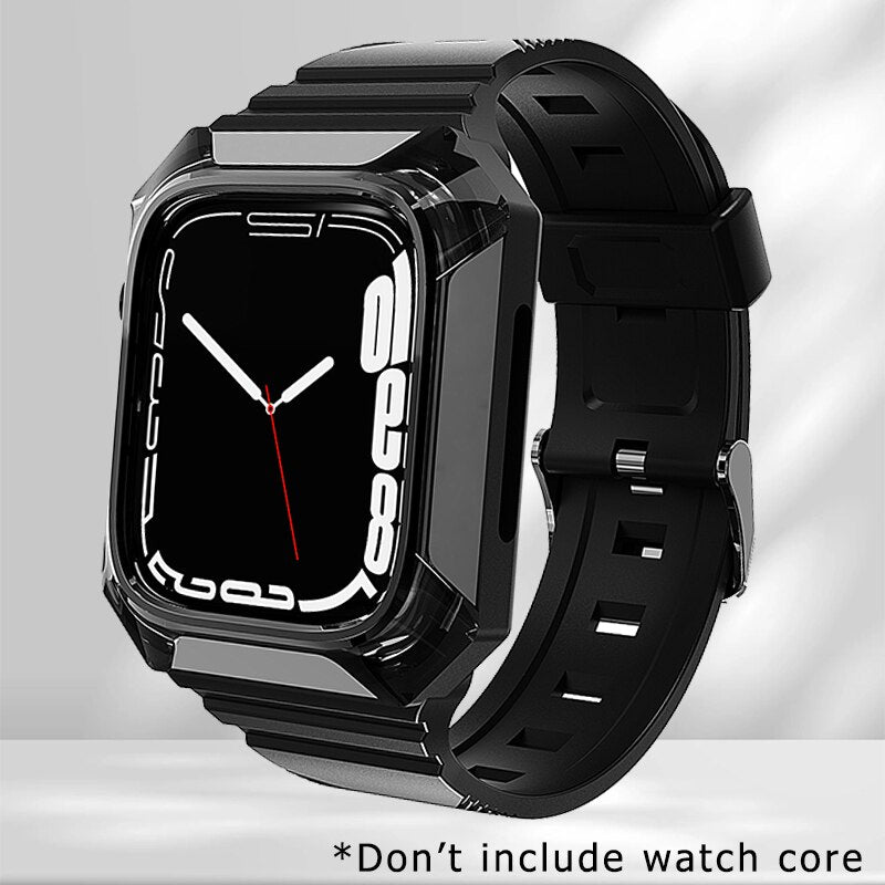 TPU Case+Strap for Apple Watch Band