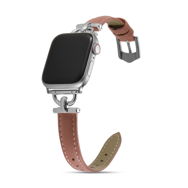 Apple Watch Leather Slim Band