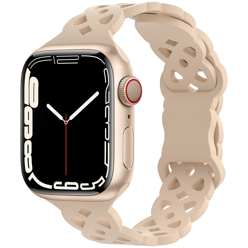 Silicone Strap Apple Watch Band