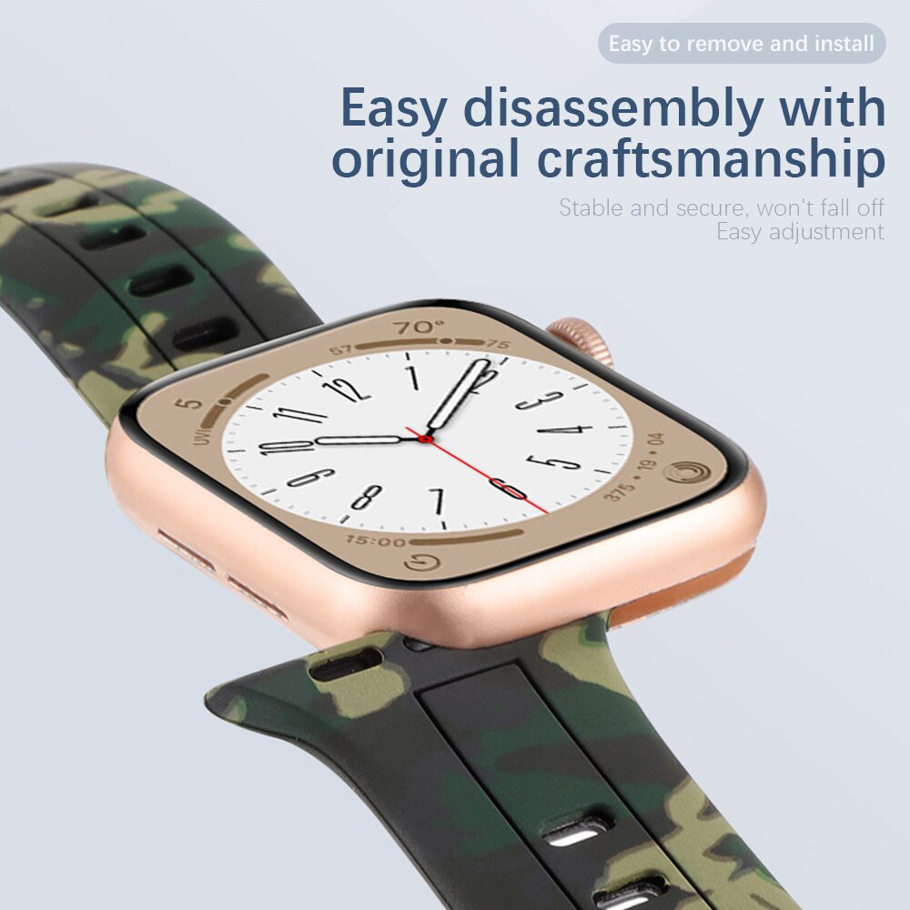 Silicone Strap For Apple Watch Ultra Bracelet/Strap