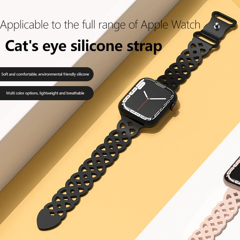 Silicone Strap Apple Watch Band