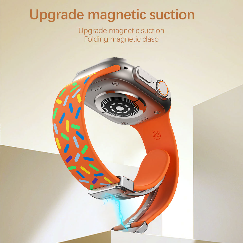 Silicone Apple Watch Bracelet