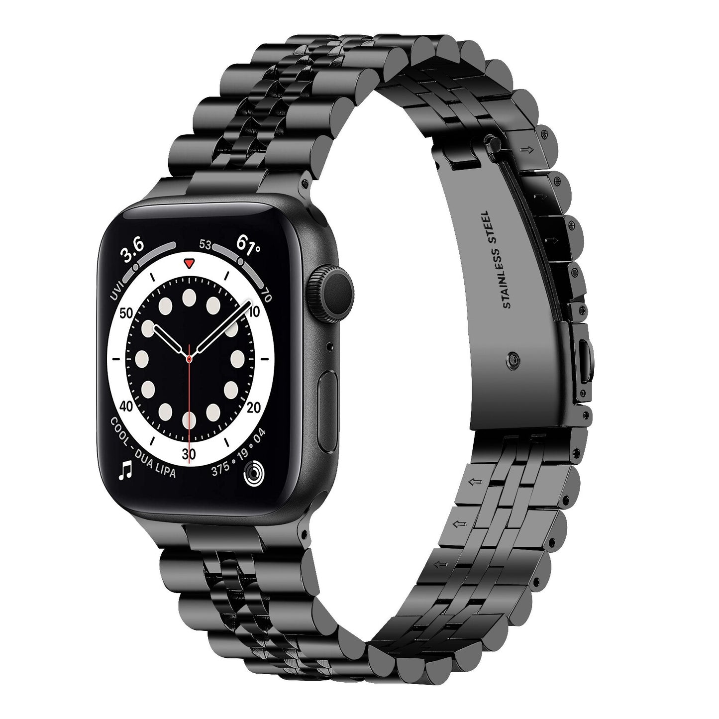 Slim Stainless Steel Apple Watch Band