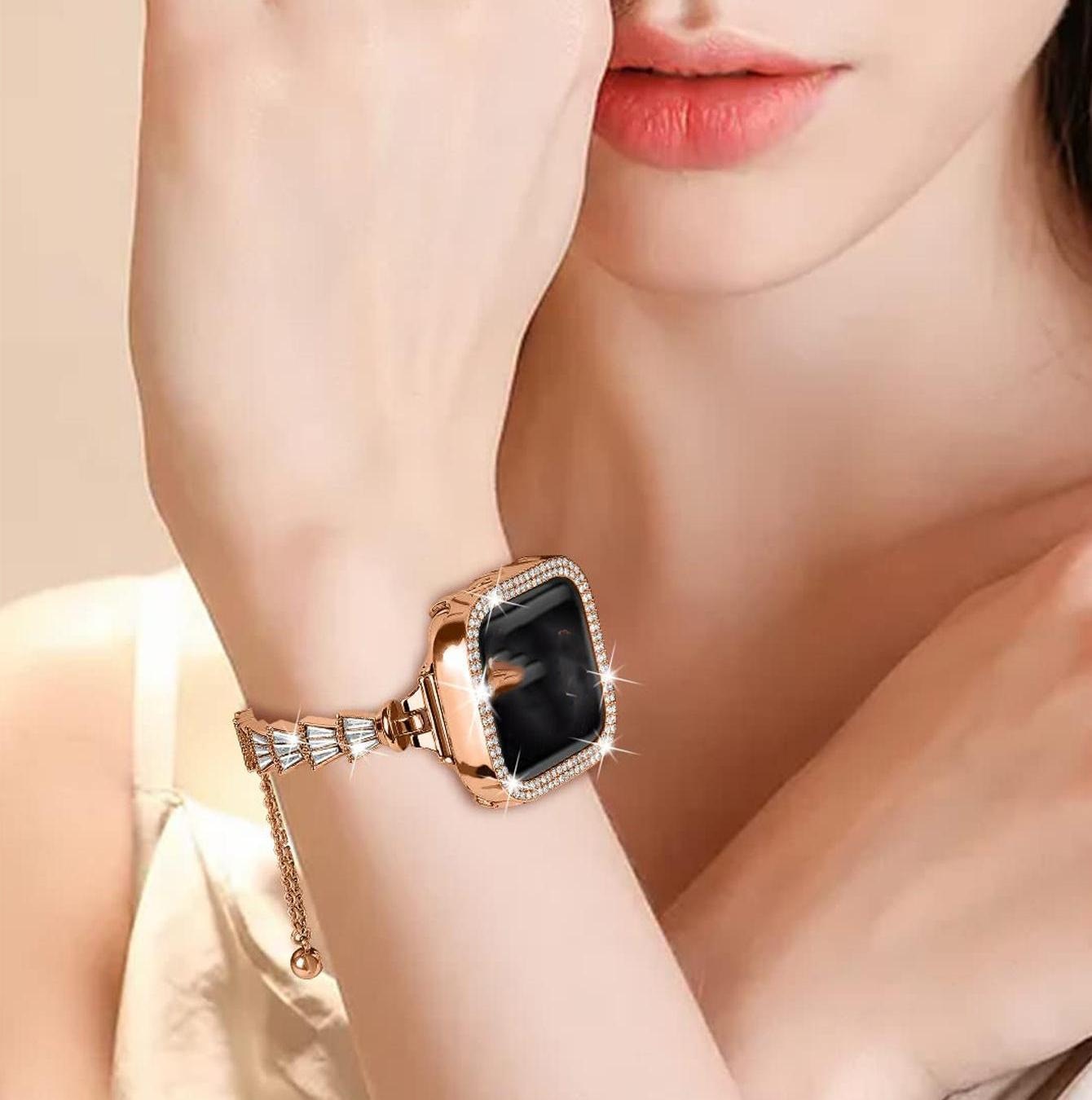 Apple Watch Luxury Stainless Jewelry Bracelet