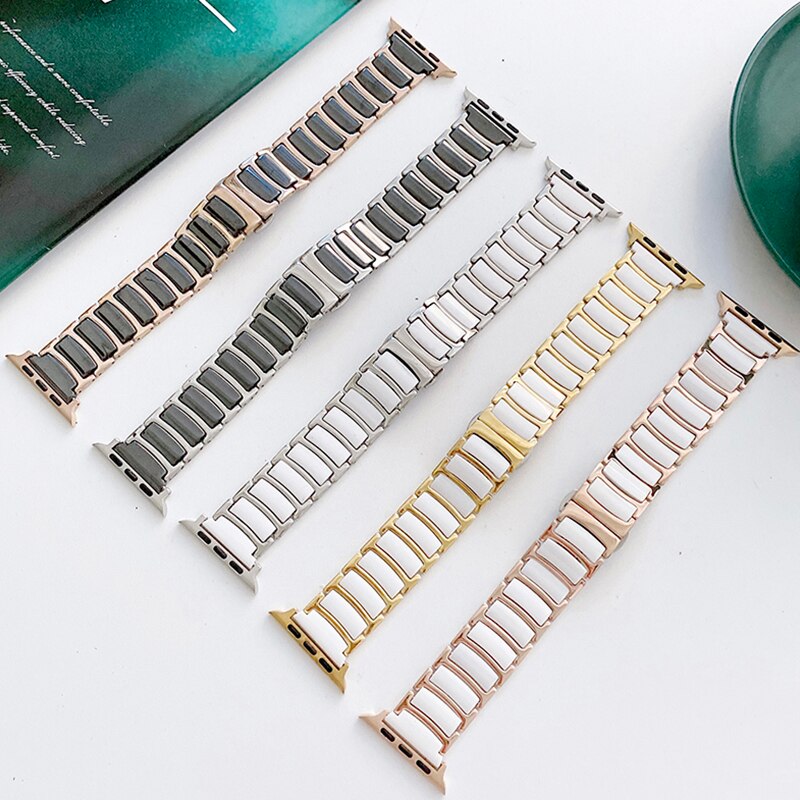 Apple Watch Ceramics+Steel Bracelet/Band