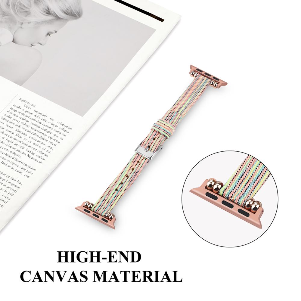 Canvas Apple Watch Band