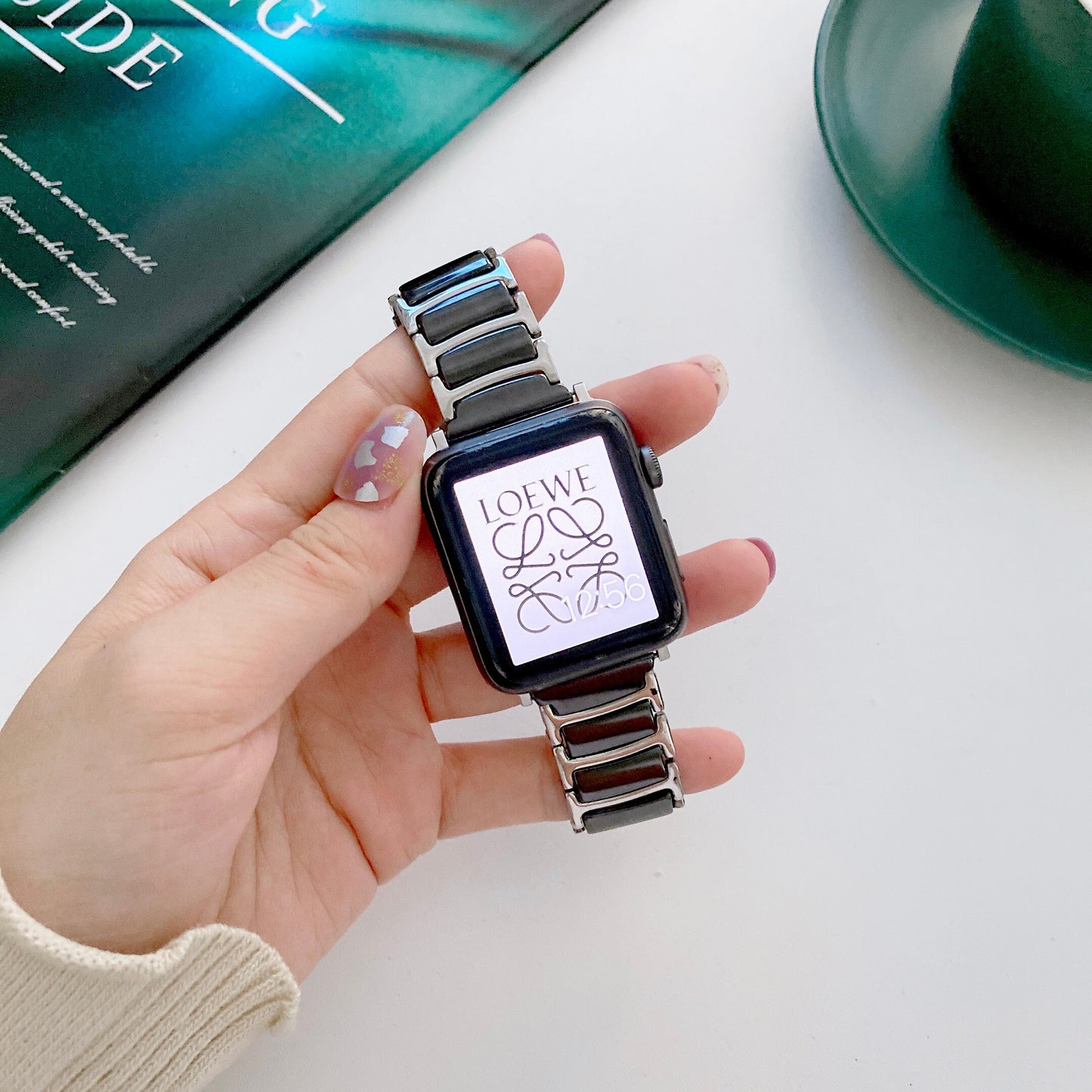 Apple Watch Ceramics+Steel Bracelet/Band