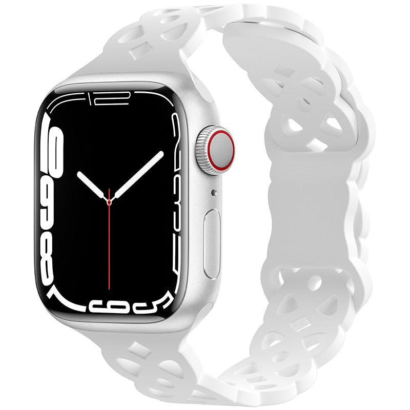 Silicone Strap Apple Watch Band