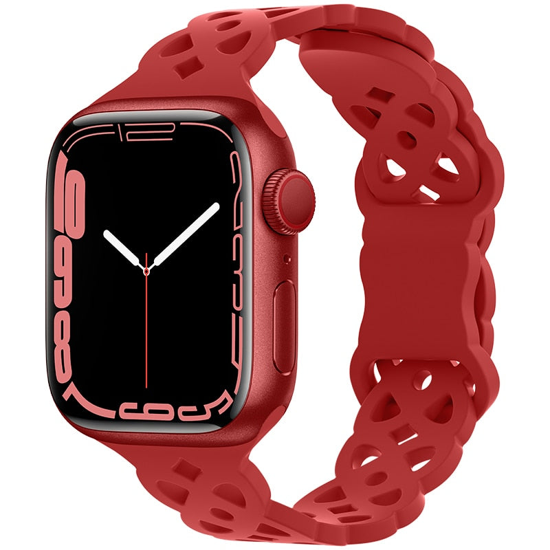 Silicone Strap Apple Watch Band