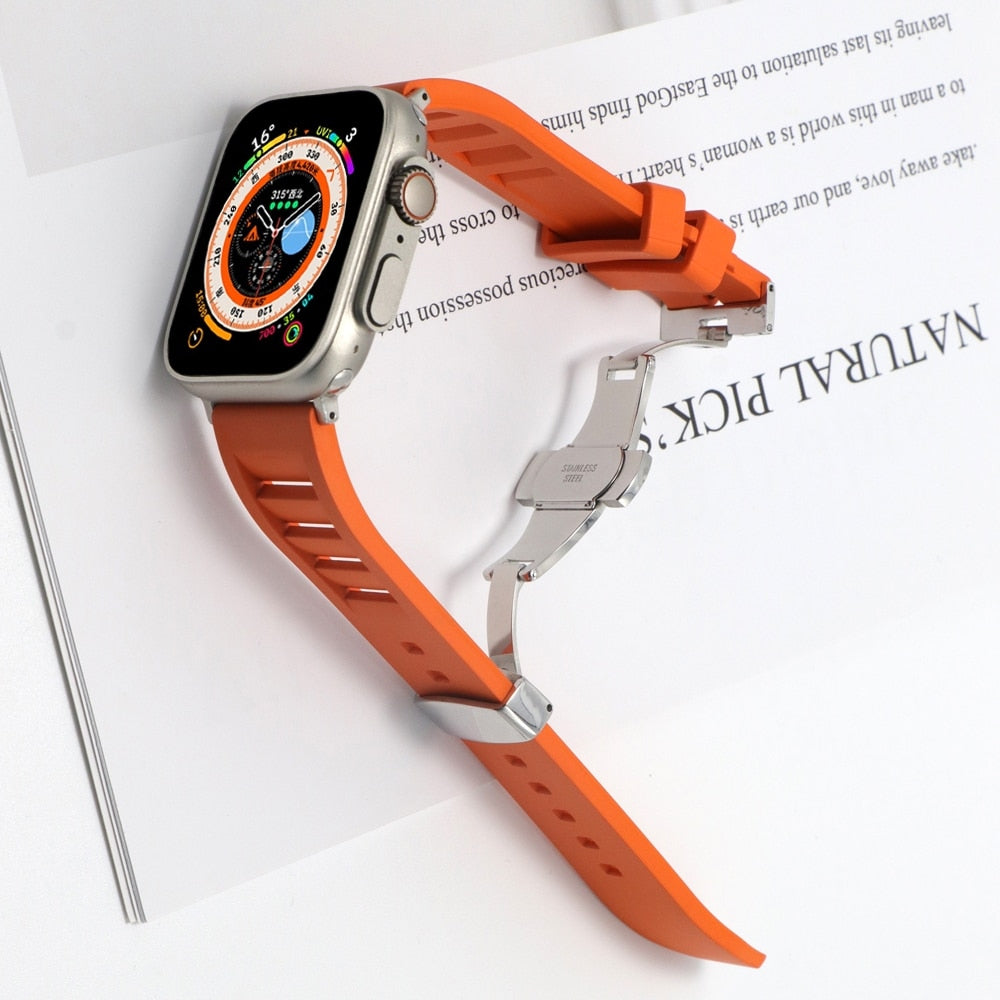 Fluorine Rubber Apple Watch Strap