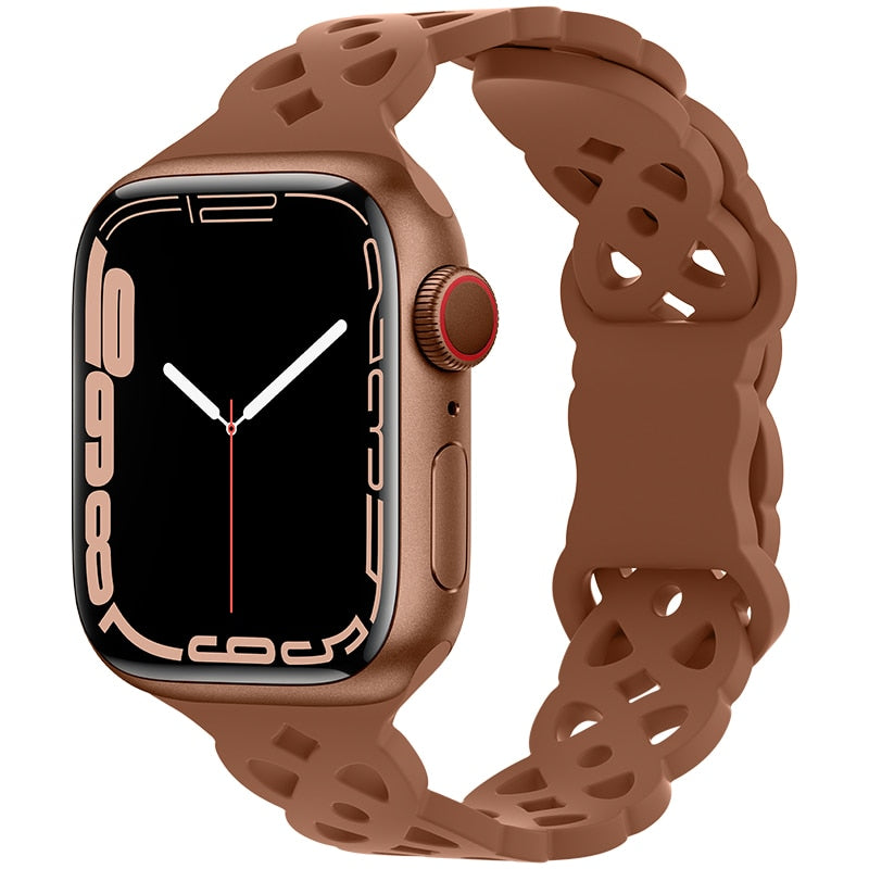 Silicone Strap Apple Watch Band