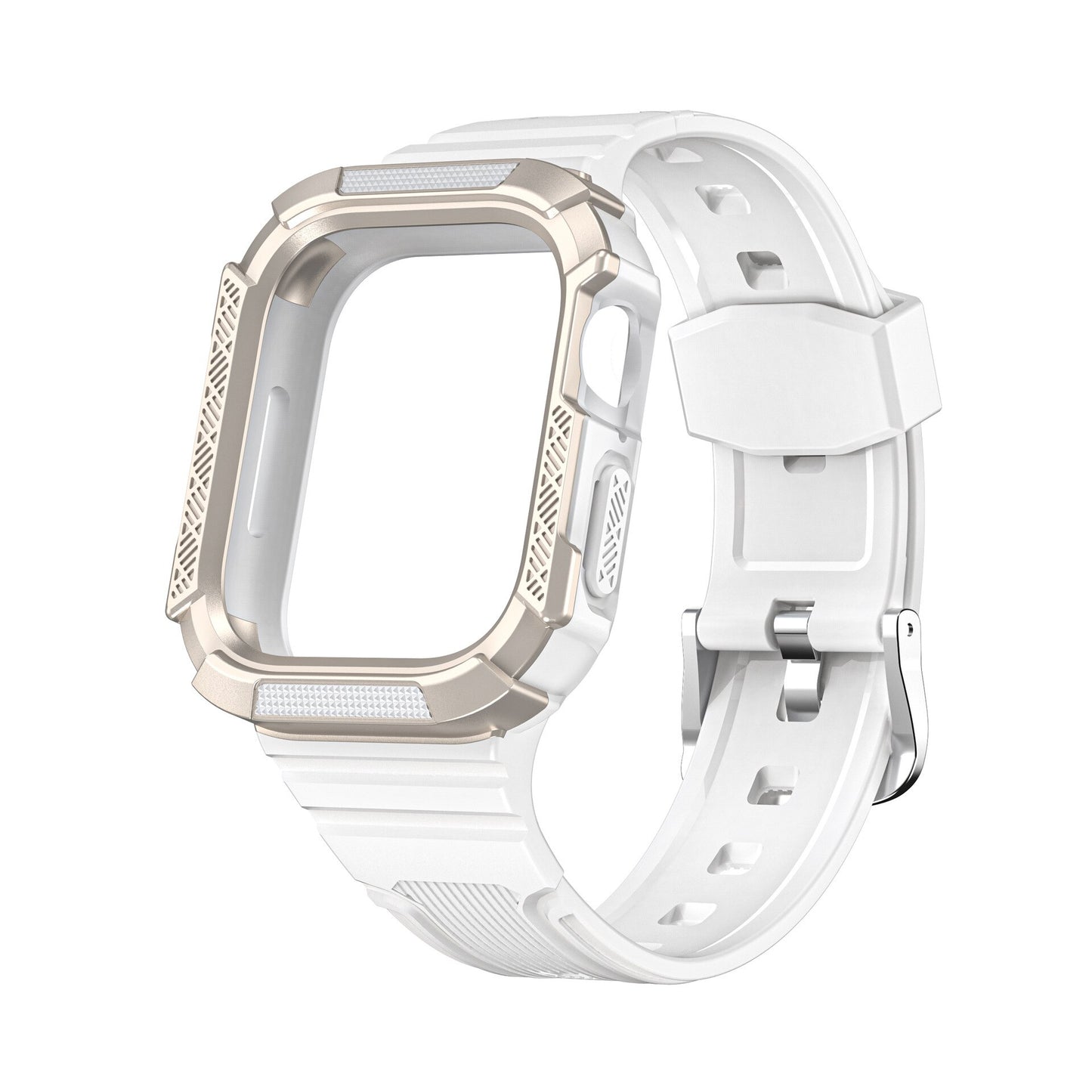 Sport Clear Apple Watch Band+Case