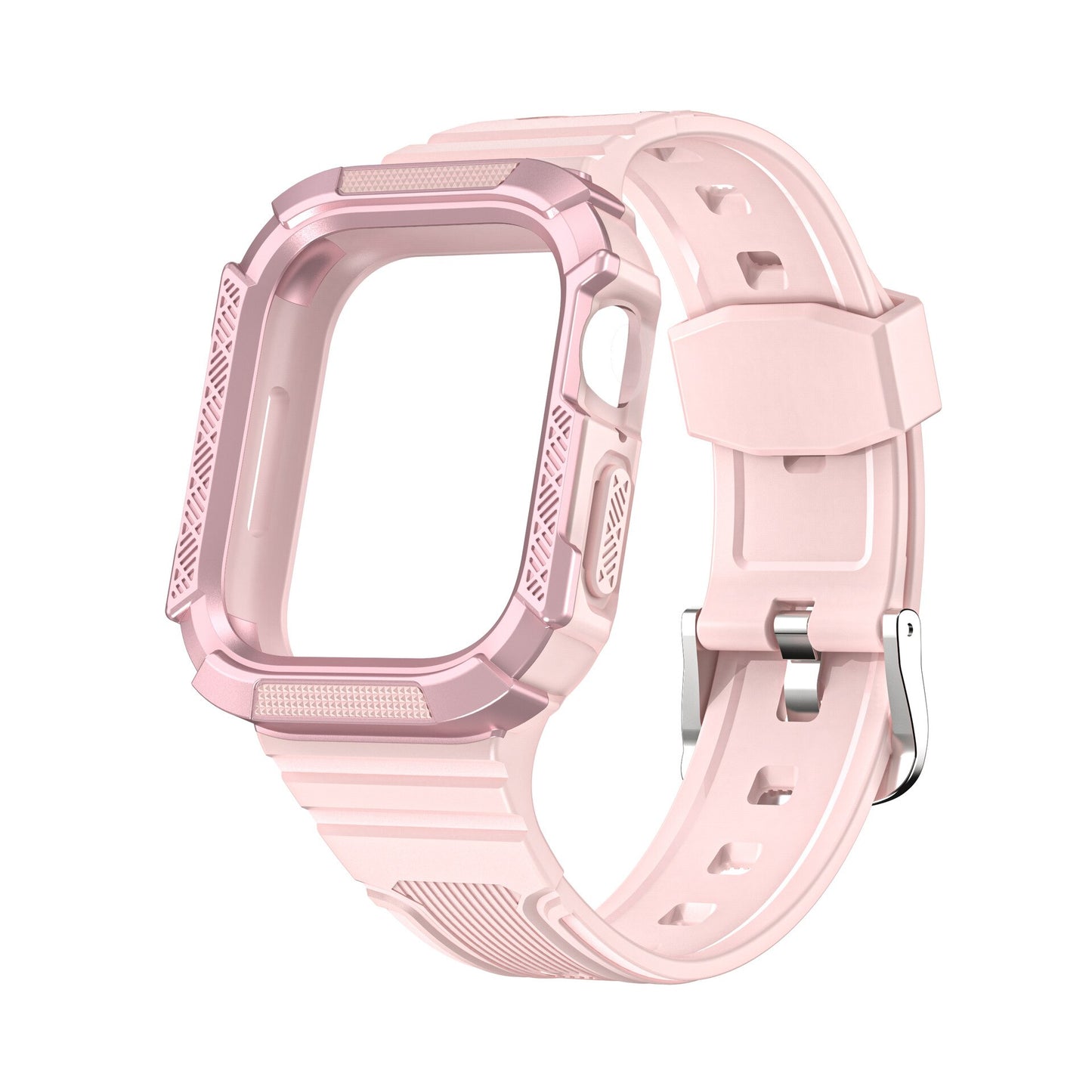 Sport Clear Apple Watch Band+Case