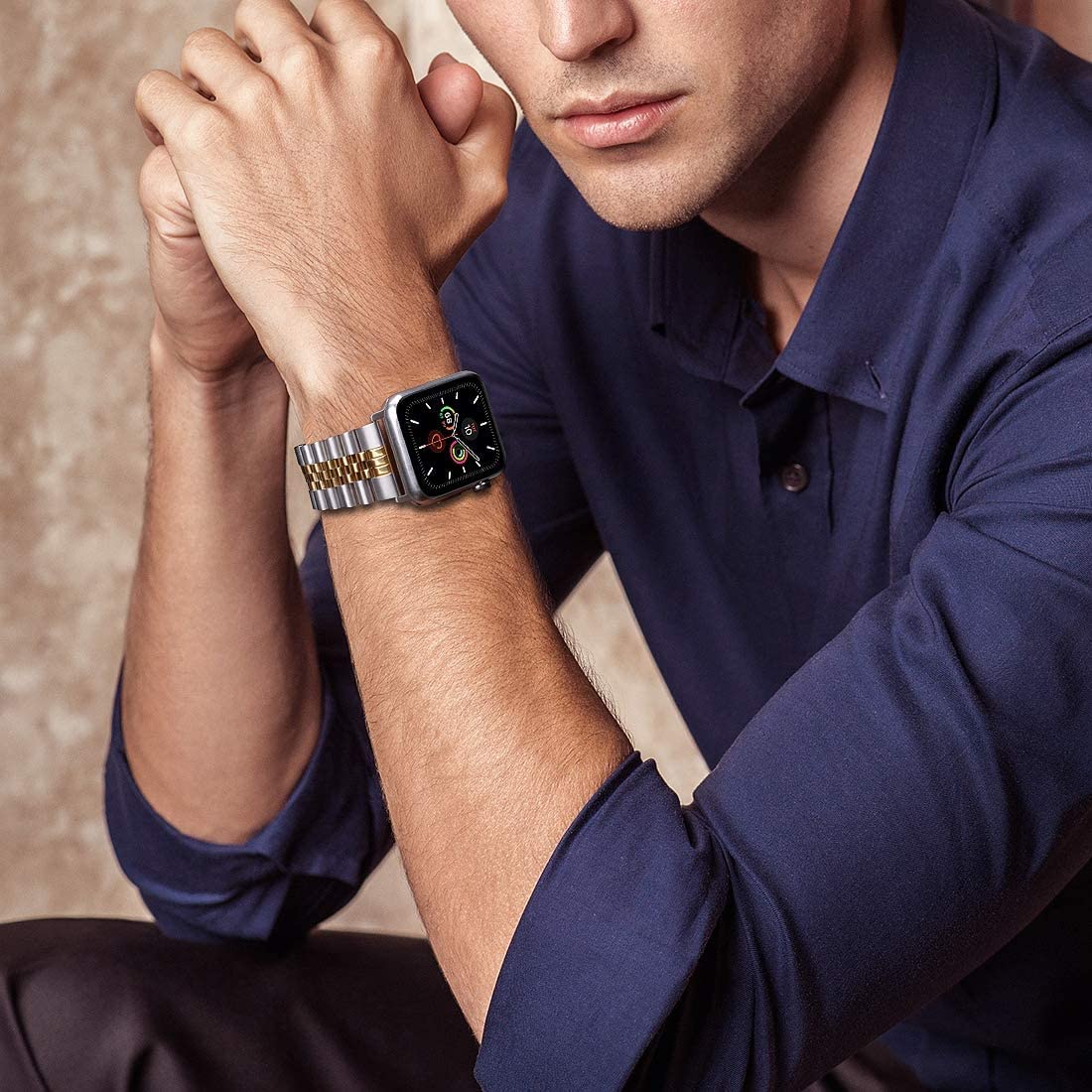 Stainless Steel Apple Watch Strap