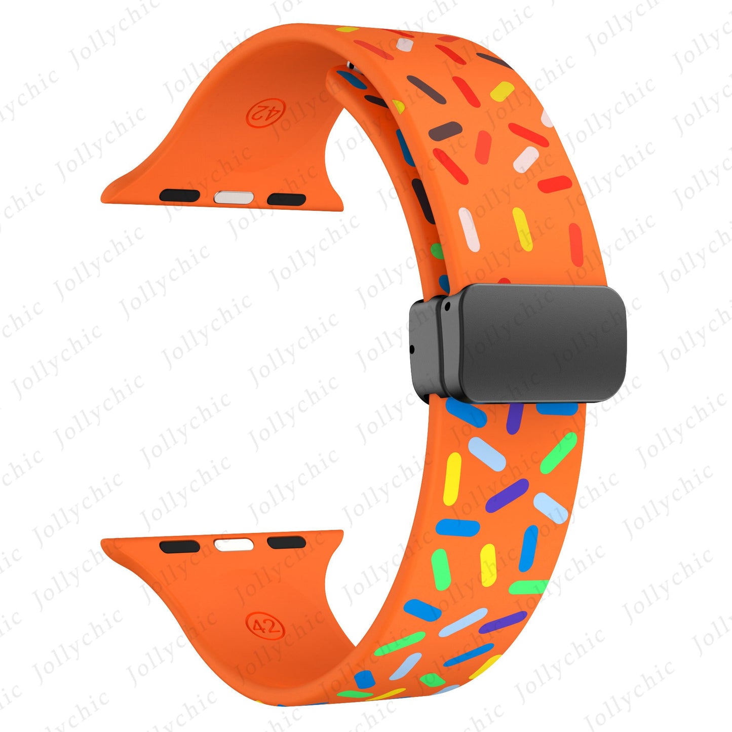 Silicone Apple Watch Bracelet