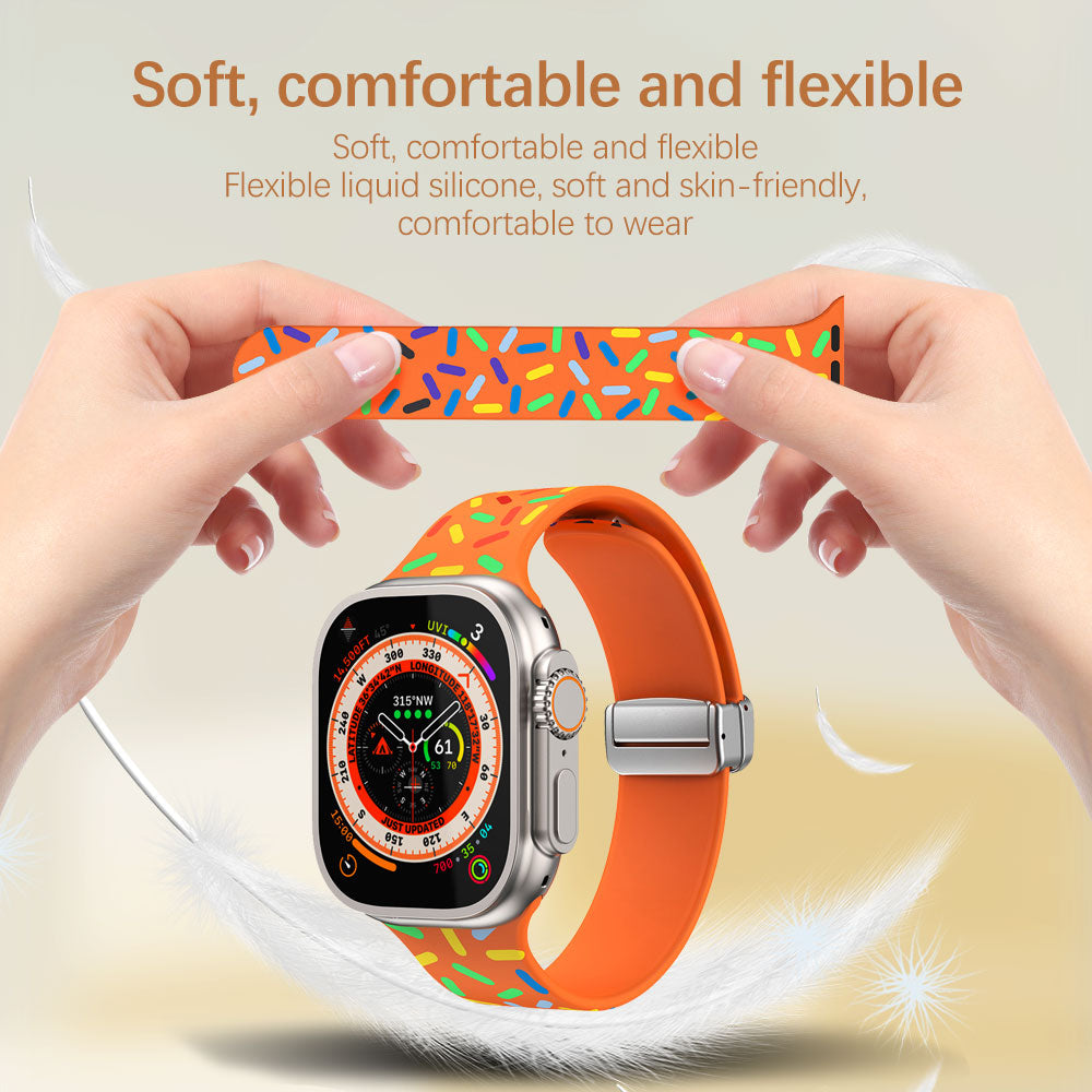 Silicone Apple Watch Bracelet
