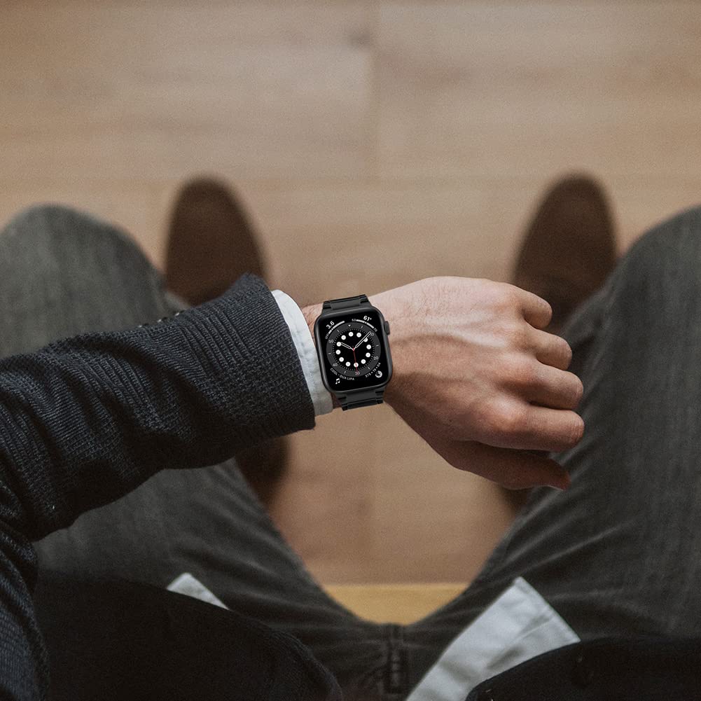 Titanium Metal Strap for Apple Watch Luxury Steel Bracelet