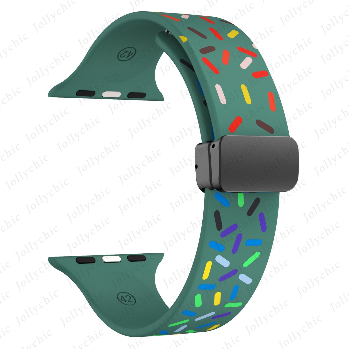 Silicone Apple Watch Bracelet