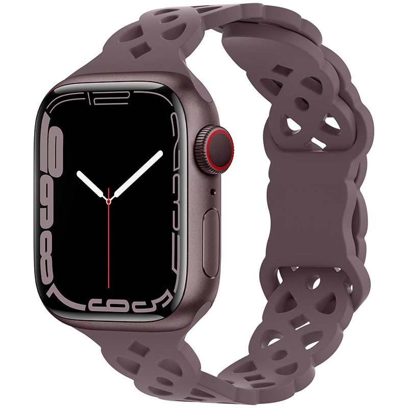Silicone Strap Apple Watch Band