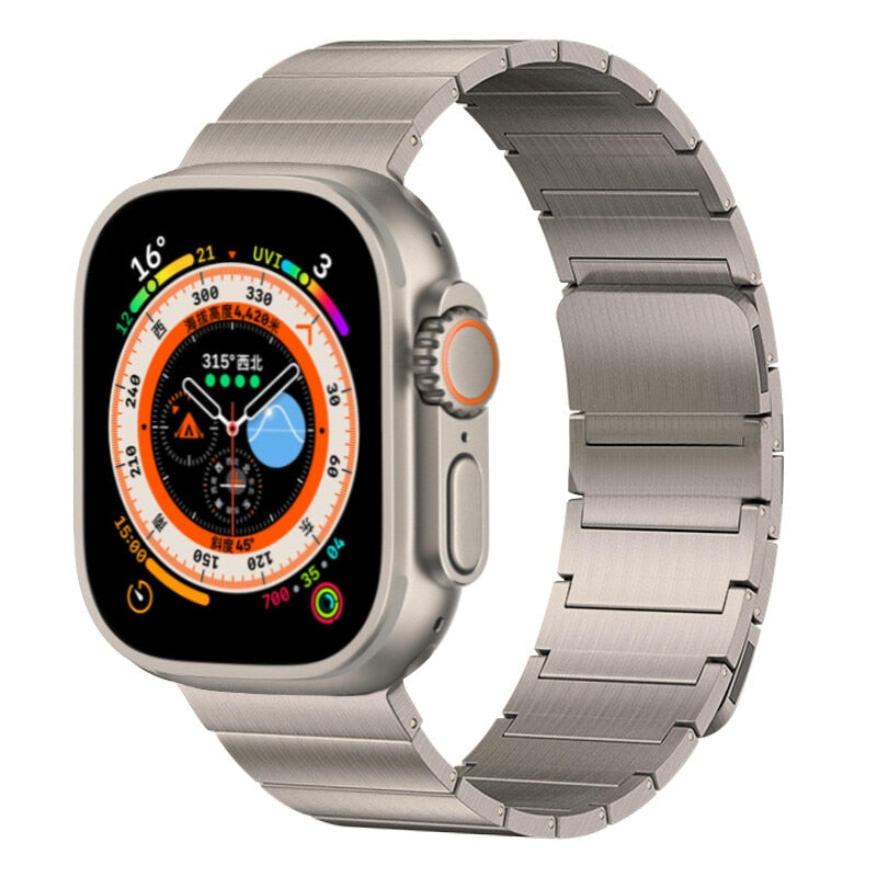 Magnetic Loop Stainless steel Apple Watch Bracelet