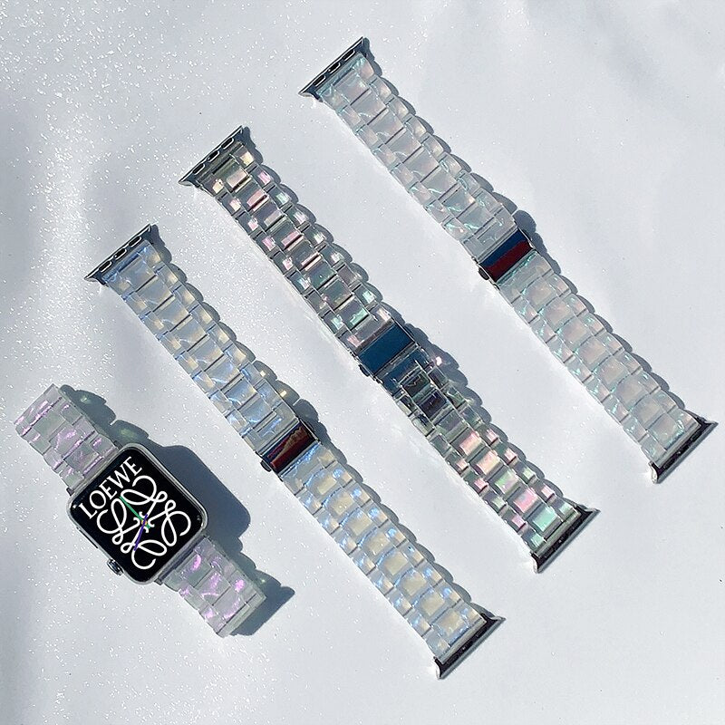 Resin Transparent Band for Apple Watch