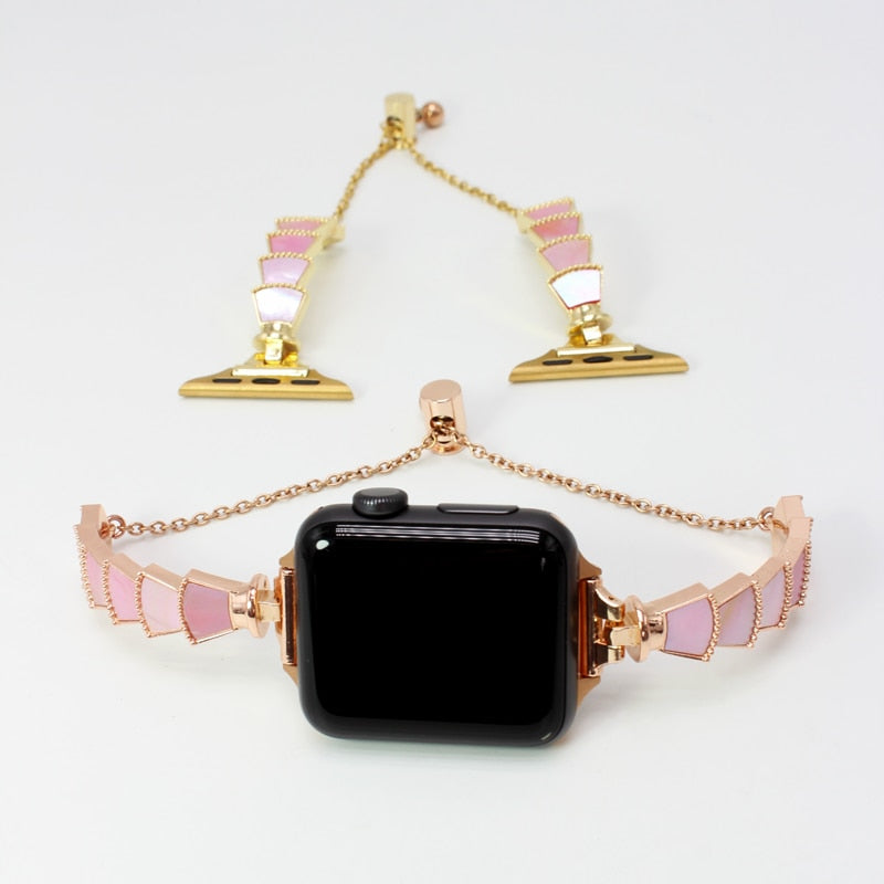 Pearl Apple Watch Band Woman