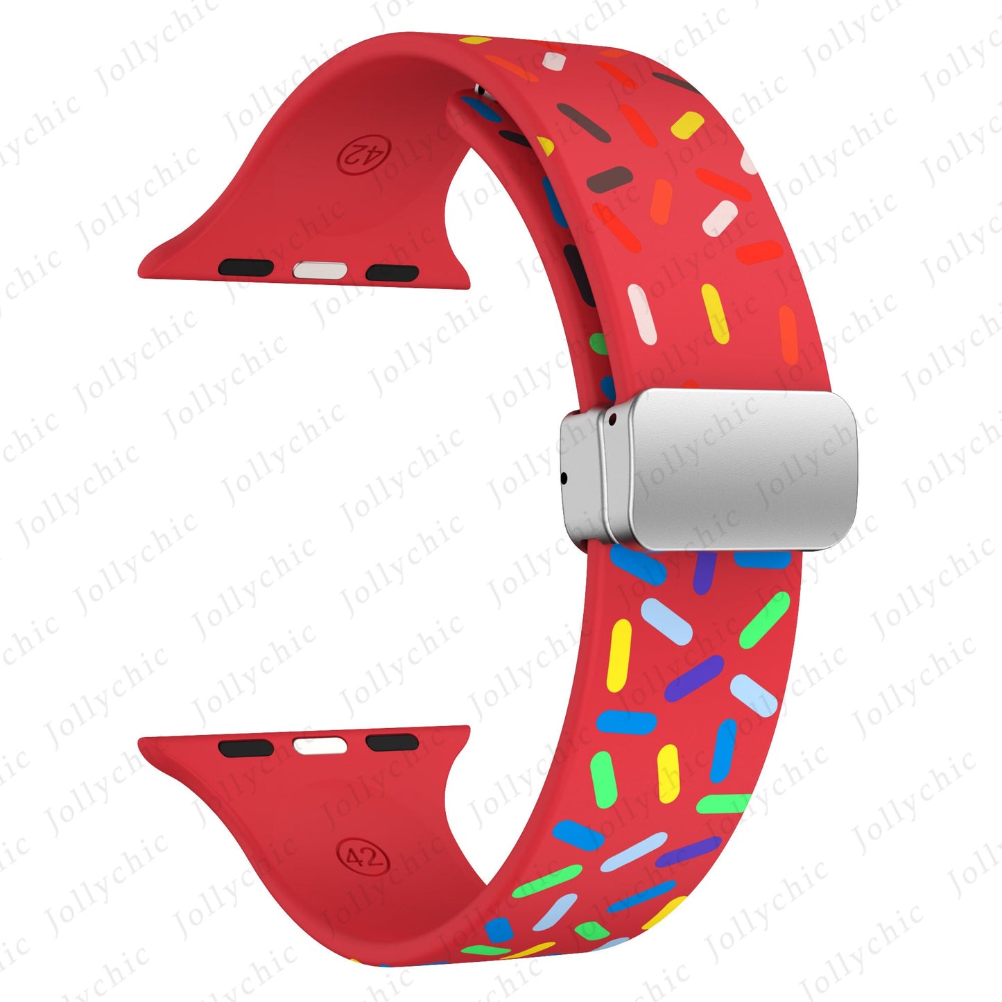 Silicone Apple Watch Bracelet