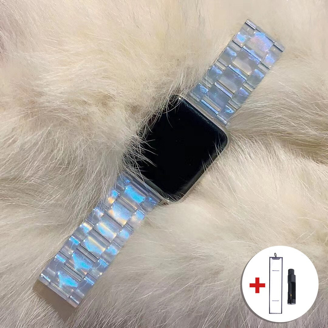Resin Transparent Band for Apple Watch