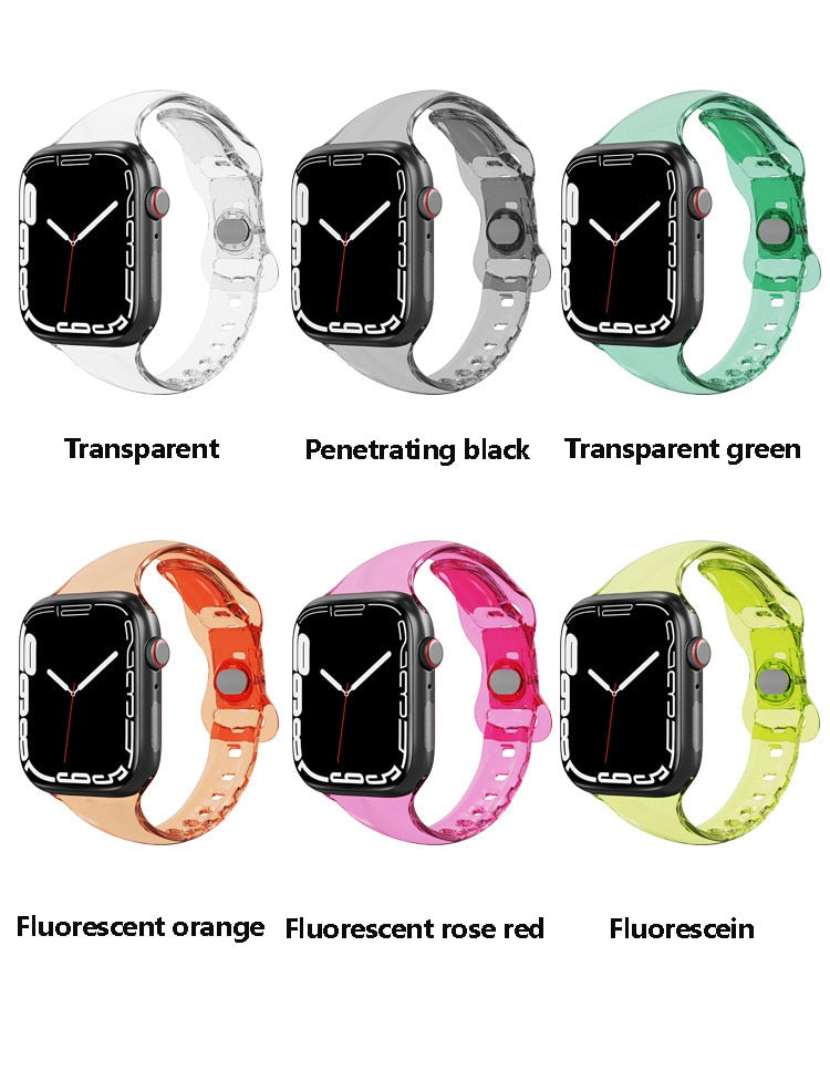 Apple Watch Slim Transparent Strap