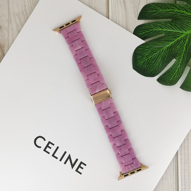 Resin strap for apple watch band/bracelet