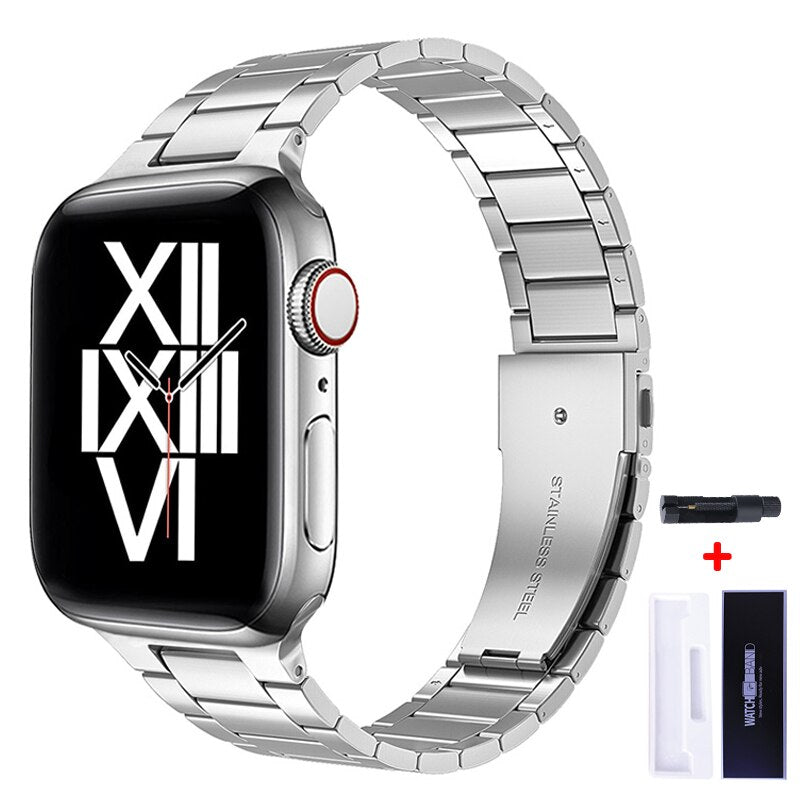 Stainless Steel Apple Watch Band