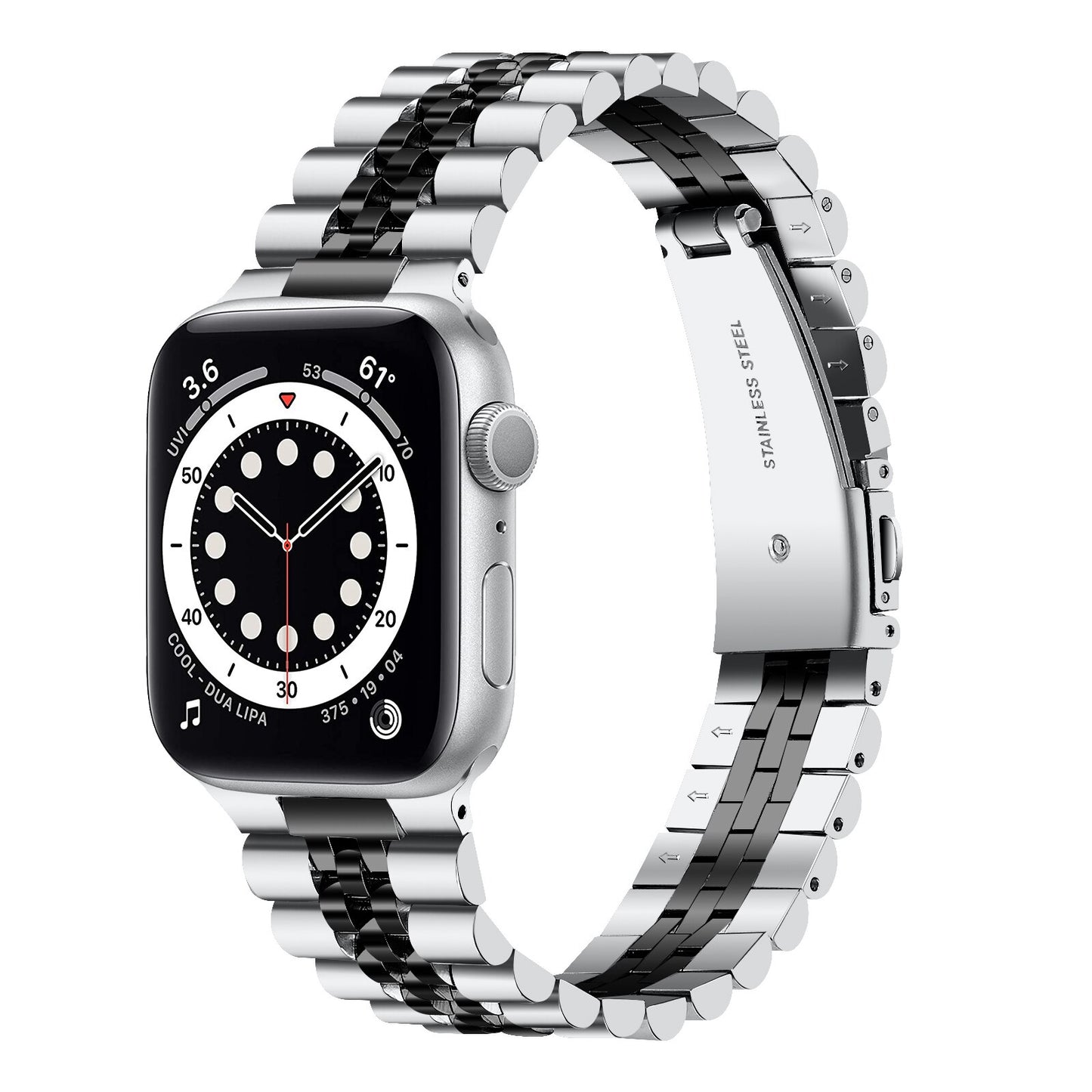 Slim Stainless Steel Apple Watch Band