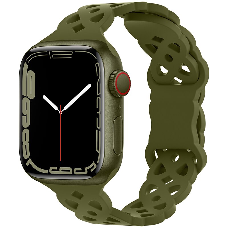 Silicone Strap Apple Watch Band