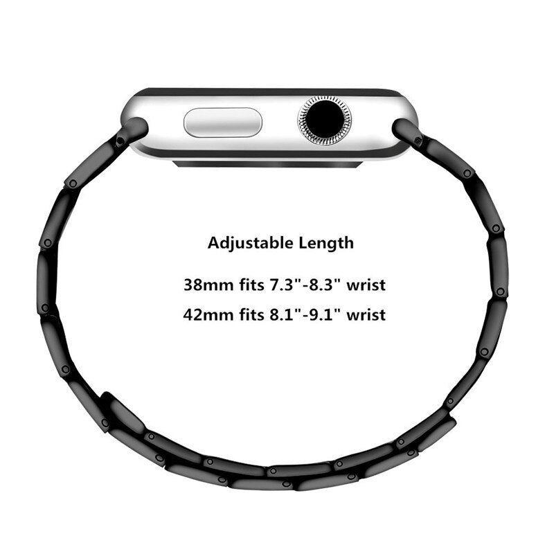 Stainless Steel Magnetic Clasp Apple Watch Band