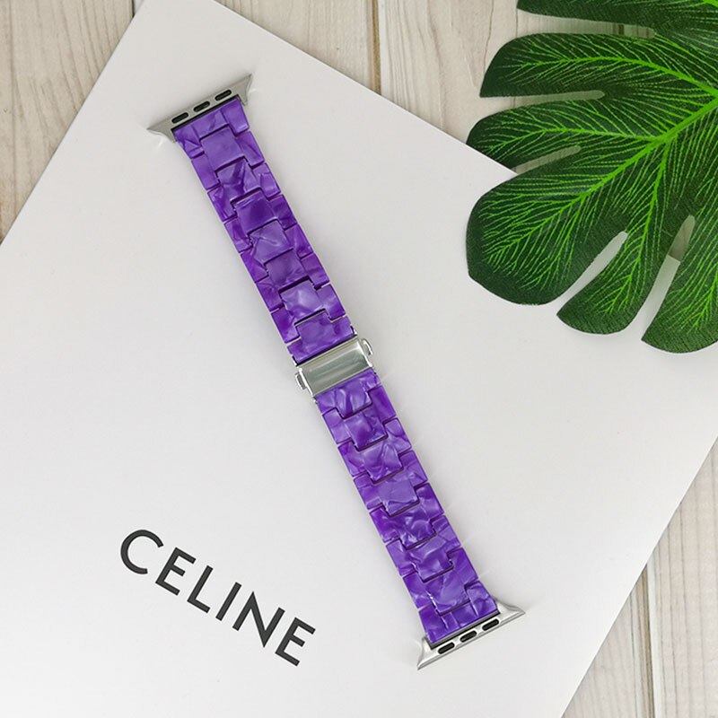 Resin strap for apple watch band/bracelet