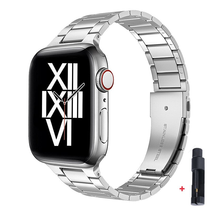 Stainless Steel Apple Watch Band