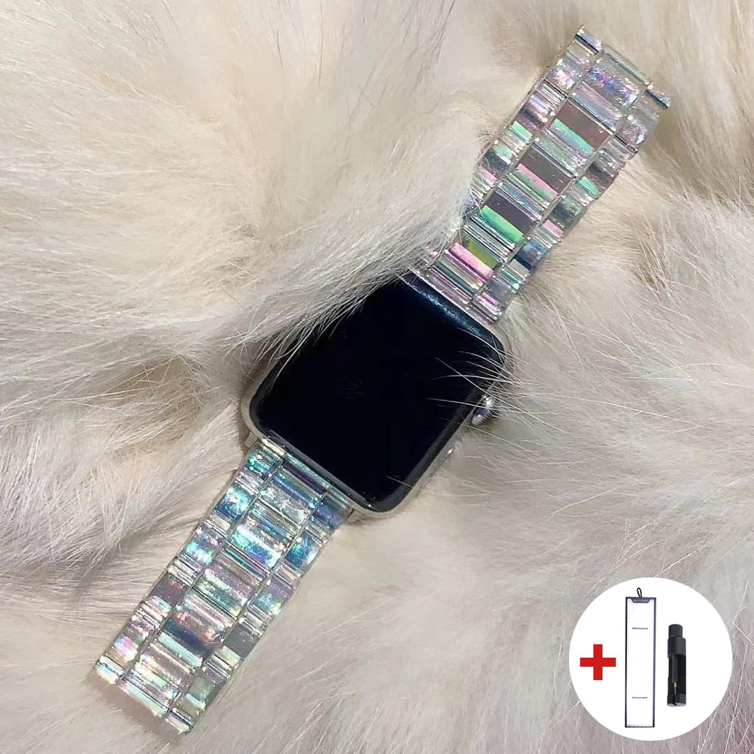 Resin Transparent Band for Apple Watch