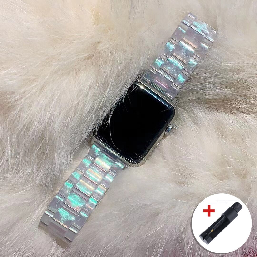 Resin Transparent Band for Apple Watch