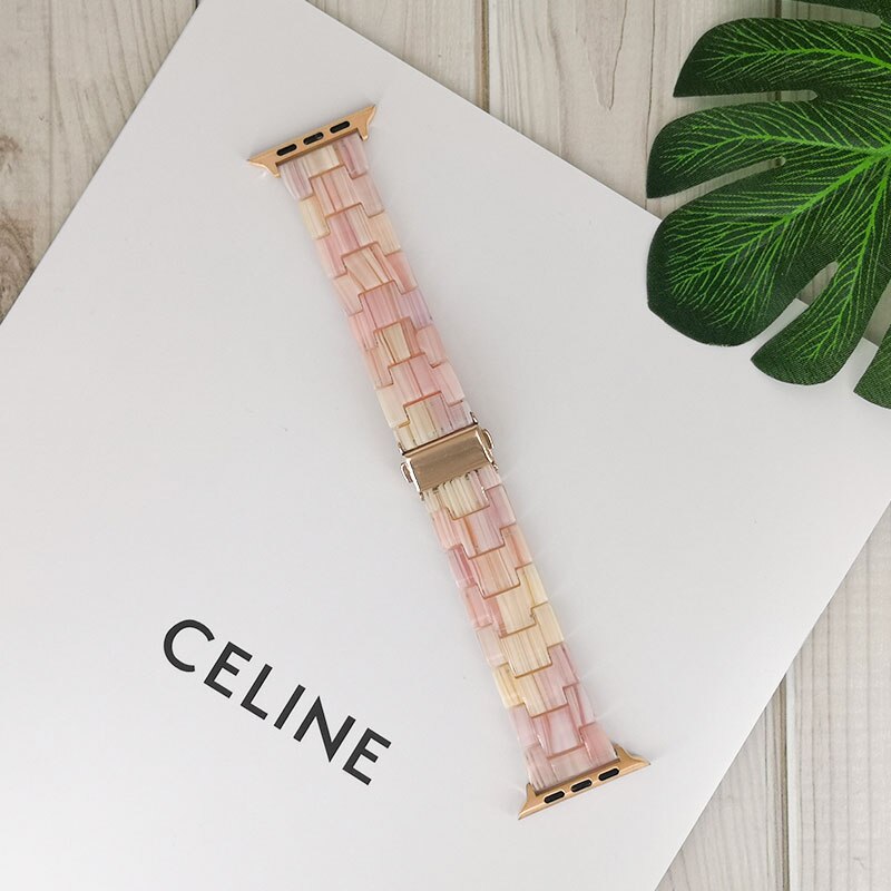 Resin strap for apple watch band/bracelet