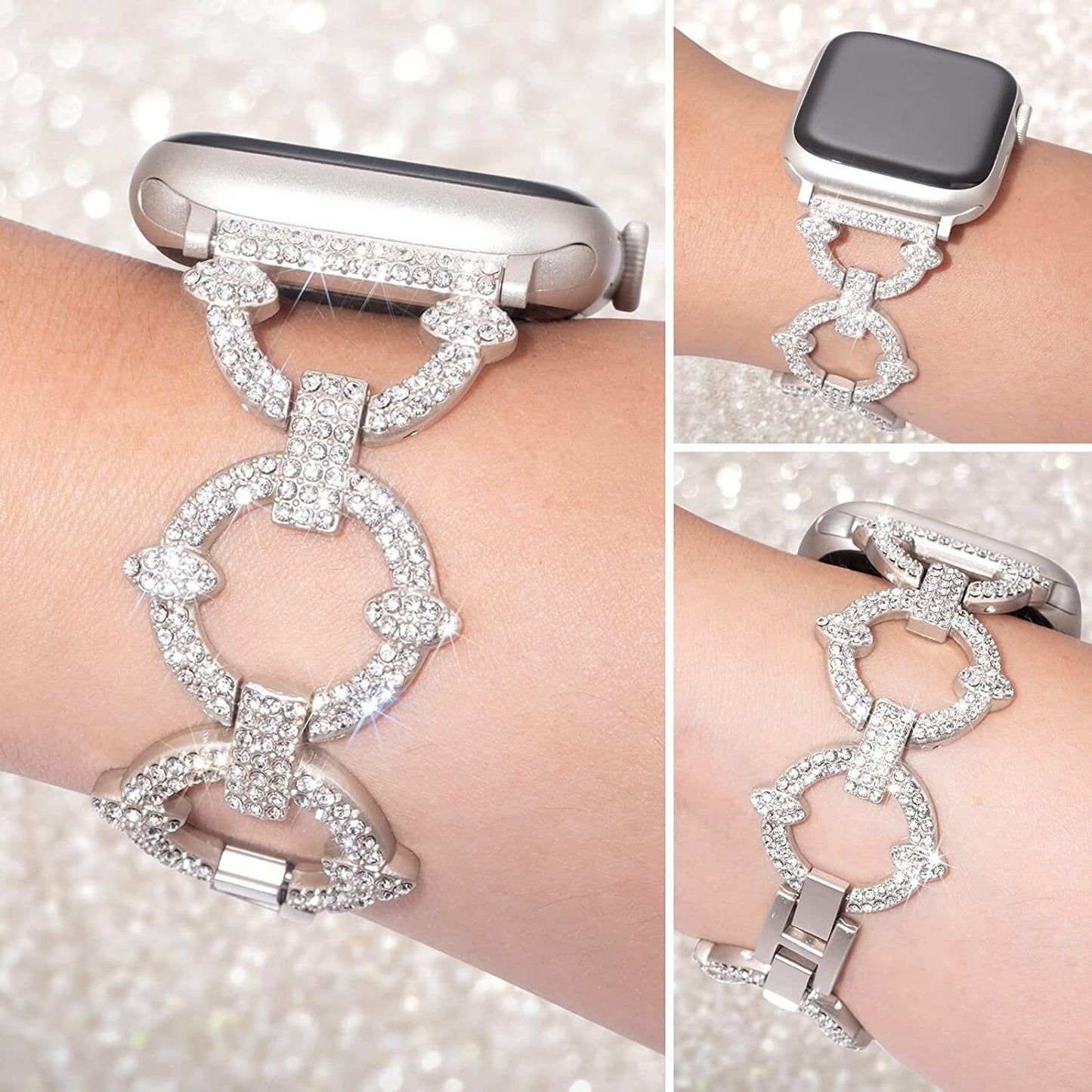 Applw Watch Diamond metal strap/Band