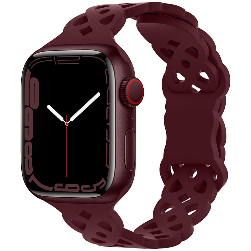 Silicone Strap Apple Watch Band