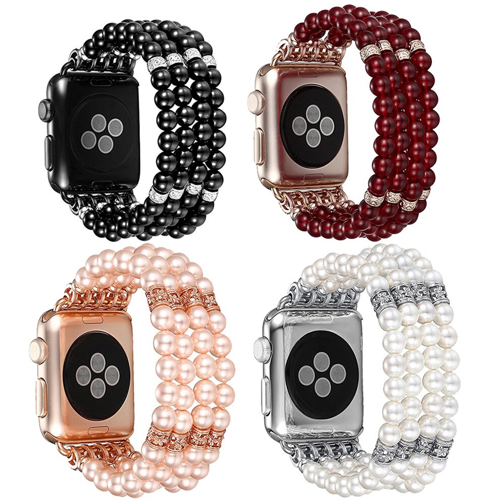 Handmade Beaded for Apple Watch Band
