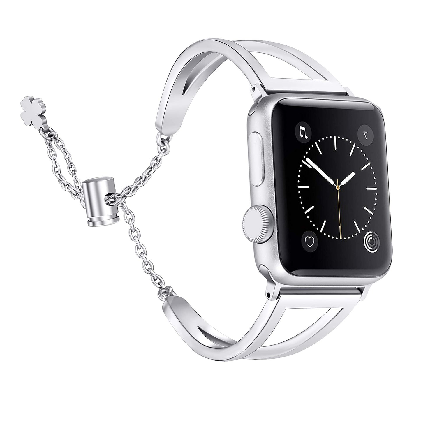Luxury Diamond Stainless Steel Bracelet/Strap