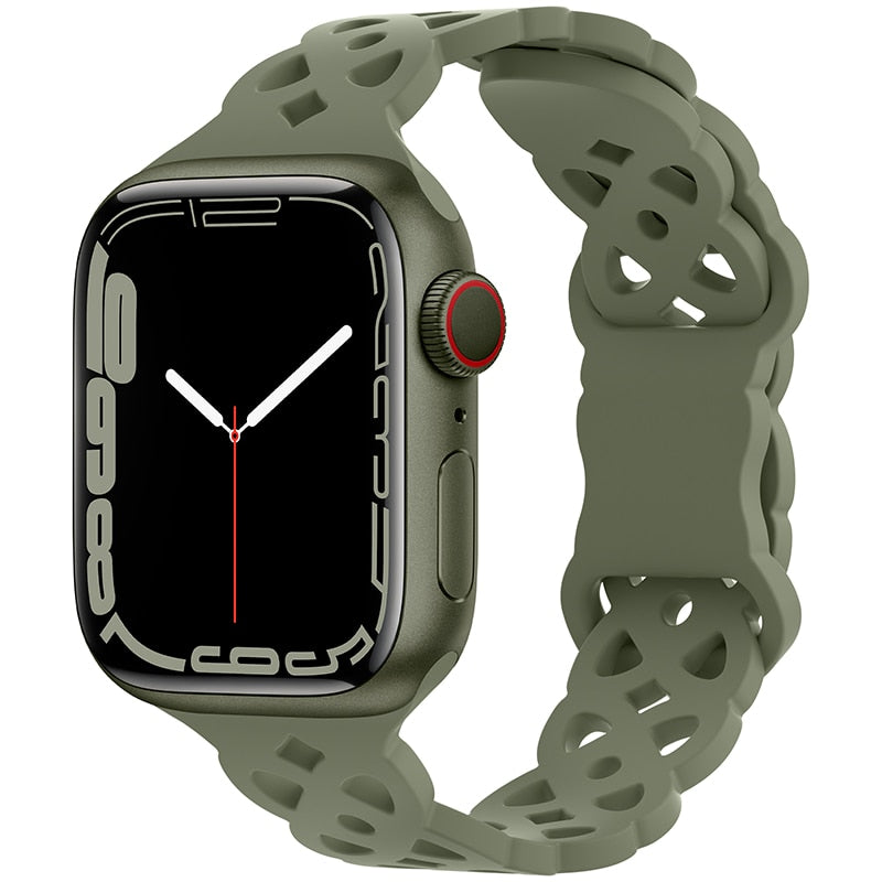 Silicone Strap Apple Watch Band