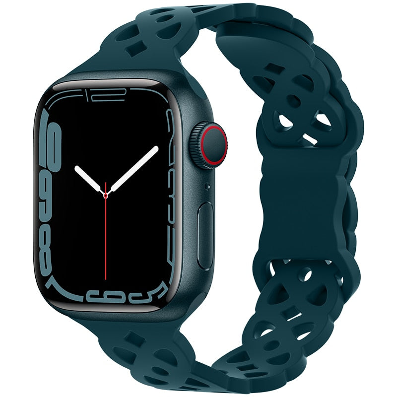 Silicone Strap Apple Watch Band