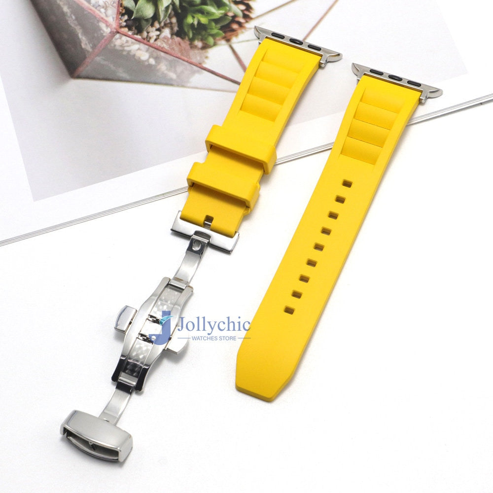 Fluorine Rubber Apple Watch Strap