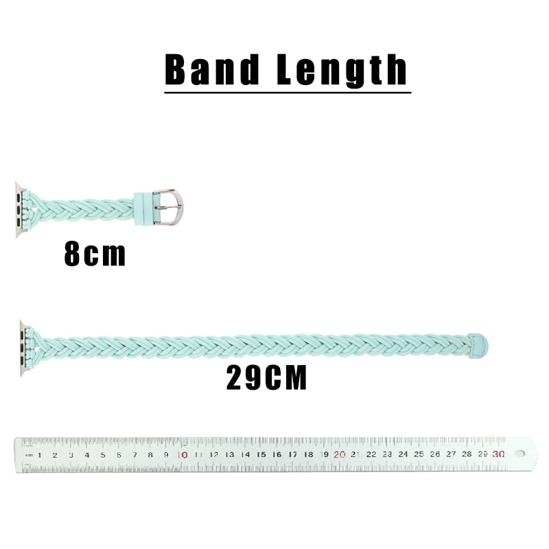Double Wrap Nylon Apple Watch Strap